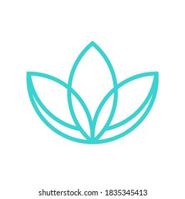 Flowers Cosmetic Fashion Beauty Business Company Vector Logo Design