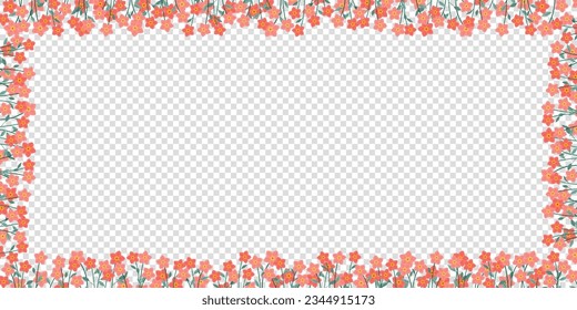 flowers creative abstract art template for posters, cards, invitations, covers, banners and other graphic designs. vector illustration. copy space