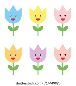 Flowers Cute Emojis