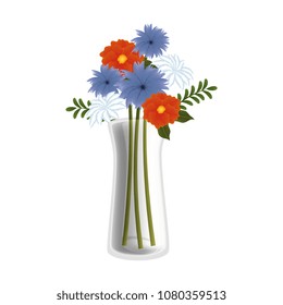 flowers decoration in vase