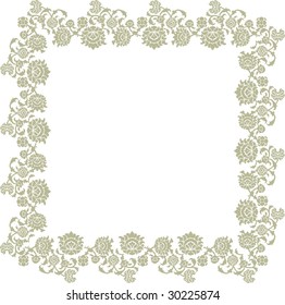 flowers decorative border. FIND MORE border in my portfolio