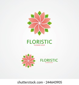 Flowers design logo