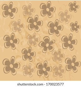 flowers design over  pink background vector illustration  