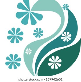 flowers design over white background vector illustration flowers design over white background vector illustration