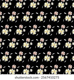 flowers design pattern art color