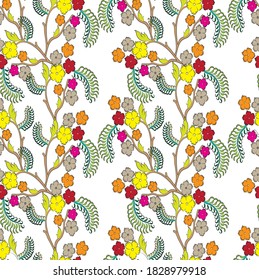 Blumendesign-Muster Grundblumen-Design