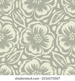 Blumen Design nahtlose Muster für Stoff textilen Tapete.