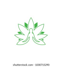 flowers design vector for spa, boutique, beauty salon, cosmetician, shop, yoga class, hotel and resort
