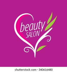 flowers design vector for spa, boutique, beauty salon, cosmetician