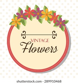 Flowers digital design 