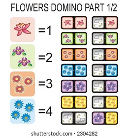 flowers domino part 2 of 2