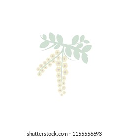 flowers. Element of flower for mobile concept and web apps. Colored flowers can be used for web and mobile