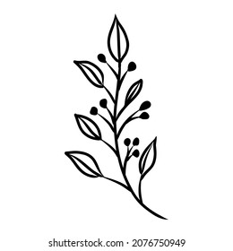 Flowers fantasy. fantasy abstract flower vector llustration