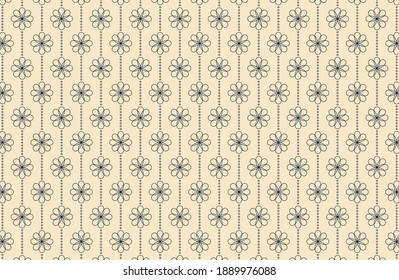 Fondo del patrón de tela floral de flores