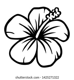 flowers, flower silhouettes, creative logos, black