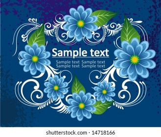 flowers frame