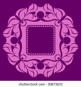 Flowers and framework