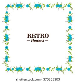 Flowers graphic design