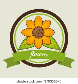 Flowers graphic design