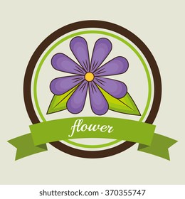 Flowers graphic design