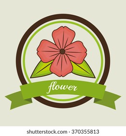 Flowers graphic design