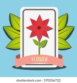 Flowers graphic design