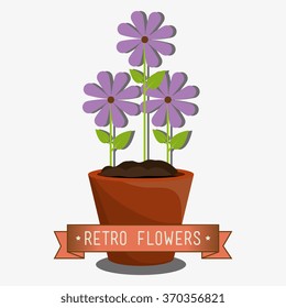Flowers graphic design
