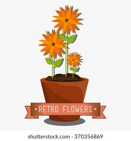 Flowers graphic design