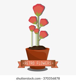 Flowers graphic design