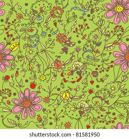 Flowers  greeting card