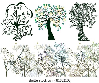 Flowers  greeting card