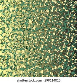 Flowers grunge background with highlight effect vector illustration