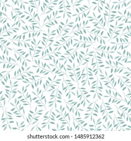 Flowers hand drawn pattern. Botanical pattern. Vector design for paper, cover, fabric, interior decor and other users.