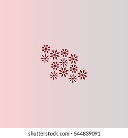 flowers, icon