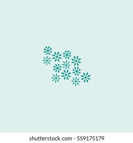 flowers, icon