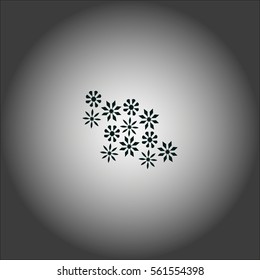 flowers, icon