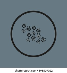 flowers, icon