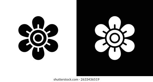 Flowers icon concept, vector illustration