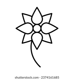 Flowers Icon Design For Personal And Commercial Use