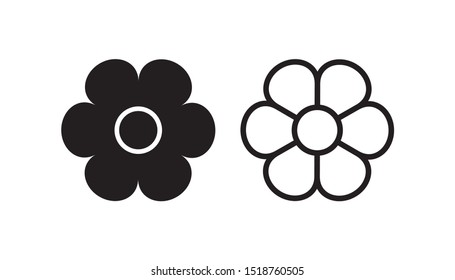 flowers icon design vector illustration