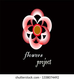 flowers icon or logo