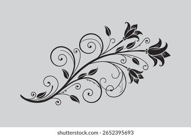 Flowers icon set. Flowers isolated on transparent background. Flowers in modern simple
