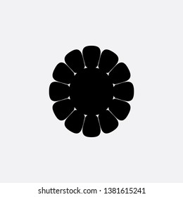 flowers icon sign signifier vector