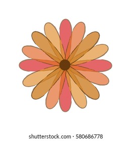 flowers icon stock image, vector illustration design