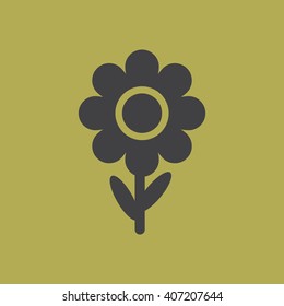 Flowers Icon Vector.