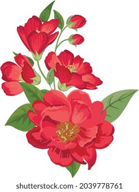 flowers icon vector art eps