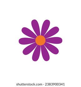 Blumensymbol, Vektorgrafik. Tag des toten Illustrationszeichens. Feiertagssymbol oder -logo.