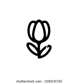 flowers icon, vector, eps10