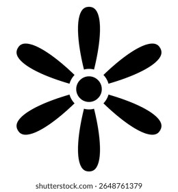 Vetor de ícone de flores. Sinal de ilustração de jardim. Símbolo de estufa. Ícone da Web de flores. Design de símbolo conservatório para web e app.