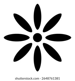 Vetor de ícone de flores. Sinal de ilustração de jardim. Símbolo de estufa. Ícone da Web de flores. Design de símbolo conservatório para web e app.